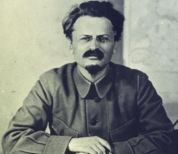 Л. Д. Троцкий, один из лидеров Октябрьской революции