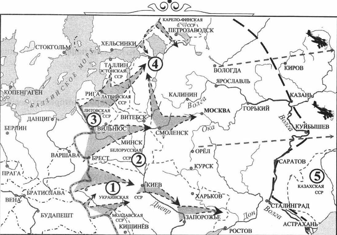 Операция «Барбаросса» — план вторжения в СССР